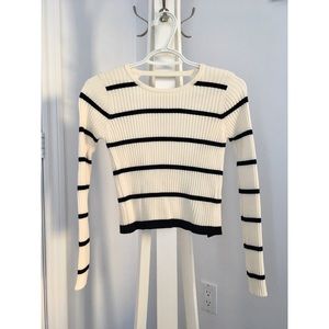 Knit long sleeves croptop - Zara - Small
